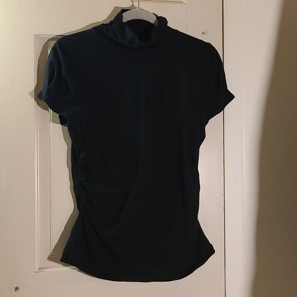 Black shirt with turtle neck